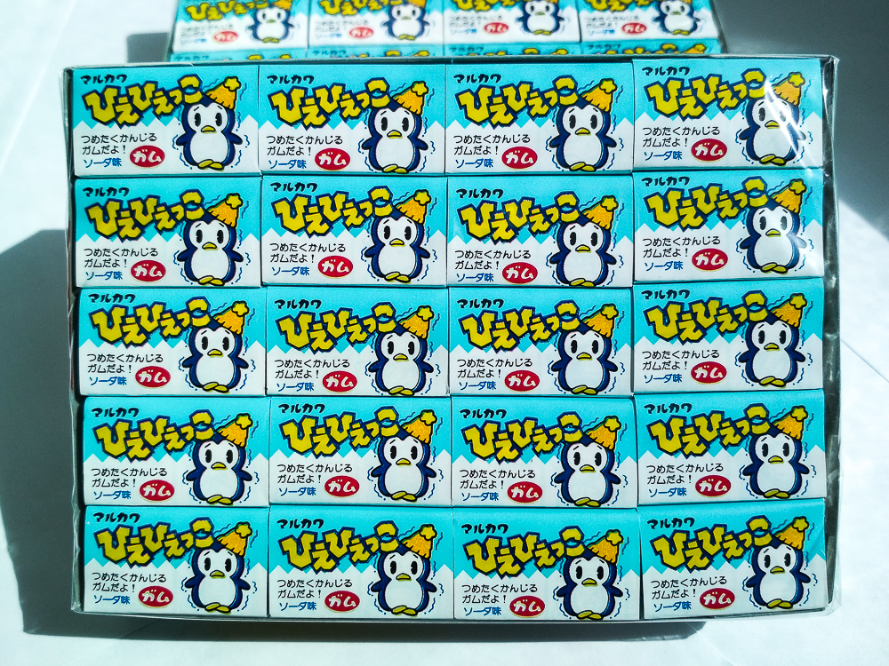 ЖЕВАТЕЛЬНАЯ РЕЗИНКА «MARUKAWA» 5,5 г
Пингвинёнок КОЛД
блок 60 упаковок ЖЕВАТЕЛЬНАЯ РЕЗИНКА «MARUKAWA» 5,5 г
Пингвинёнок КОЛД
блок 60 упаковок